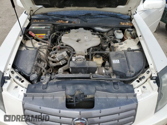 2004 Cadillac CTS with VIN 1G6DM577140106746, listed as a Copart auction lot 57506475 with 153,767 mi miles and Salvage title. Bid and sale history available at DreamBid. Image 11.