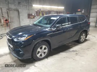 2020 Toyota Highlander L with VIN 5TDCZRBH8LS514044, listed as a Copart auction lot 53037635 with 49,001 mi miles and Salvage title. Bid and sale history available at DreamBid. Image 1.