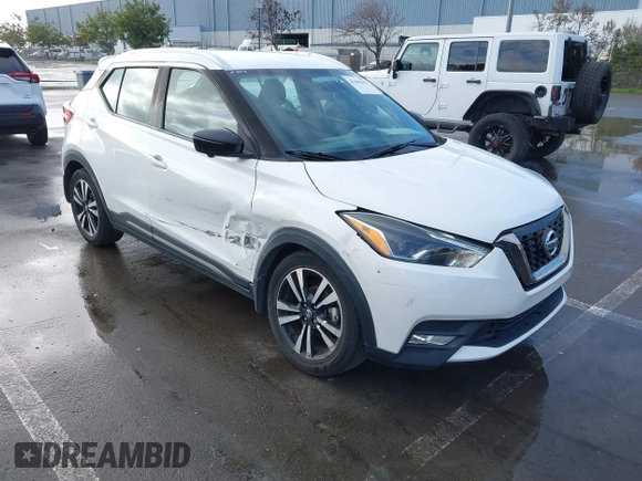 2018 Nissan Kicks SV with VIN 3N1CP5CU1JL521840, listed as a IAAI auction lot 41585895 with 79,824 mi miles and . Bid and sale history available at DreamBid. Image 1.