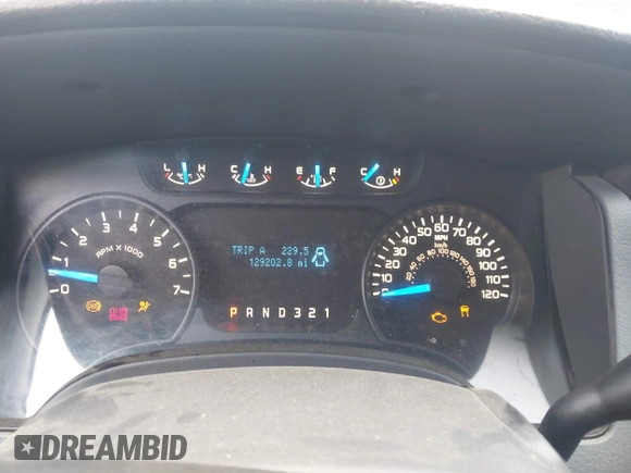 2013 Ford F-150 XL with VIN 1FTEX1CM0DKF00787, listed as a IAAI auction lot 42223847 with 129,202 mi miles and . Bid and sale history available at DreamBid. Image 7.