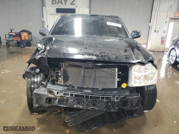 2007 Jeep Grand Cherokee SRT-8 with VIN 1J8HR78377C512937, listed as a Copart auction lot 83219784 with 158,485 mi miles and Salvage Title. Bid and sale history available at carsss.com. Image 5.