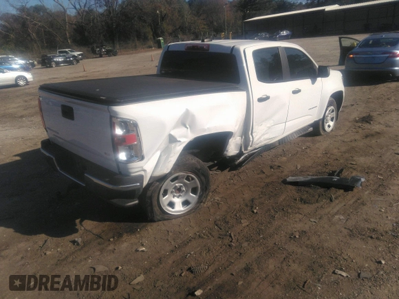 2022 Chevrolet Colorado 2WD Work Truck with VIN 1GCGSBEN4N1147688, listed as a IAAI auction lot 40993608 with 129,023 mi miles and . Bid and sale history available at DreamBid. Image 4.