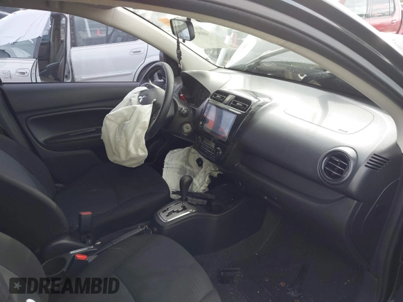 2023 Mitsubishi Mirage ES with VIN ML32FUFJ3PHF01738, listed as a IAAI auction lot 40819626 with 30,389 mi miles and . Bid and sale history available at DreamBid. Image 5.