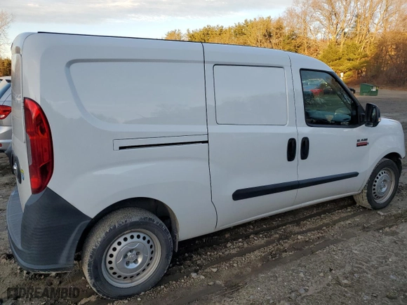 2019 Ram ProMaster City Cargo Van Tradesman with VIN ZFBHRFAB7K6M94520, listed as a Copart auction lot 87207184 with 157,713 mi miles and Salvage Title. Bid and sale history available at carsss.com. Image 3.