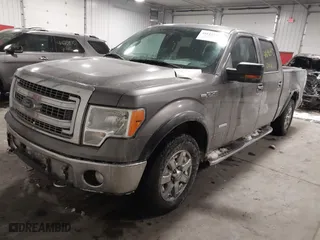 2013 Ford F-150 XL with VIN 1FTFW1ET8DFA32540, listed as a IAAI auction lot 41619235 with 248,612 mi miles. Bid and sale history available at carsss.com. Image 17.