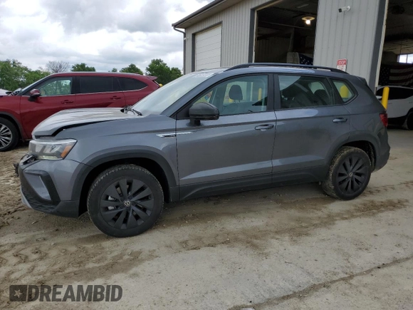 2024 Volkswagen Taos S с VIN 3VV5X7B27RM023005, выставлен на аукционе Copart как лот 57590955 с пробегом 42 147 миль миль и Чистый • Clean title. История ставок и продаж доступна на DreamBid. Изображение 1.