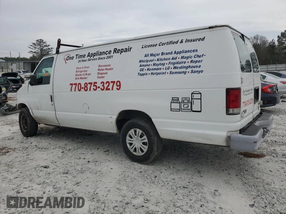 2001 Ford Econoline Cargo with VIN 1FTNS24L81HB06795, listed as a Copart auction lot 46926995 with 409,493 mi miles and Salvage Title. Bid and sale history available at DreamBid. Image 2.