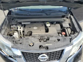 2015 Nissan Pathfinder Platinum with VIN 5N1AR2MN7FC650877, listed as a Copart auction lot 54963045 with 125,646 mi miles and Clean Title. Bid and sale history available at DreamBid. Image 12.