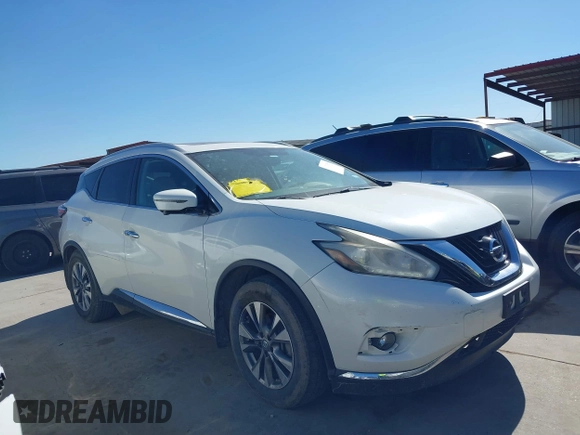 2016 Nissan Murano SL z VIN 5N1AZ2MH9GN108034, wystawiony jako IAAI lot #41712053 z przebiegiem 98 502 mil mil oraz . Historia ofert i sprzedaży dostępna na DreamBid. Obrazek 13.