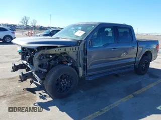 2024 Ford F-150 XLT with VIN 1FTFW3L52RKD71650, listed as a IAAI auction lot 41686193 with 7,474 mi miles. Bid and sale history available at carsss.com. Image 19.