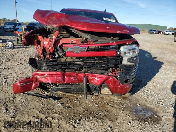 2023 Chevrolet Silverado 1500 RST with VIN 1GCUDEE8XPZ230913, listed as a Copart auction lot 85033514 with 43,617 mi miles and Salvage Title. Bid and sale history available at DreamBid. Image 5.