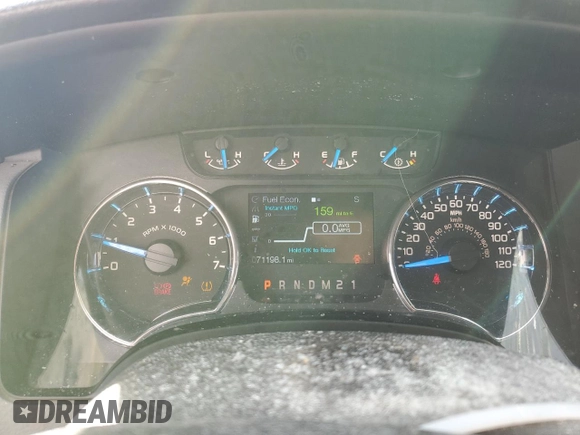 2014 Ford F-150 XL with VIN 1FTMF1EM0EKD18066, listed as a Copart auction lot 81618554 with 71,198 mi miles and Non repairable. Bid and sale history available at DreamBid. Image 9.