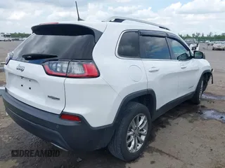 2021 Jeep Cherokee Latitude Lux with VIN 1C4PJLMXXMD239400, listed as a IAAI auction lot 42156023 with 80,304 mi miles and . Bid and sale history available at DreamBid. Image 4.