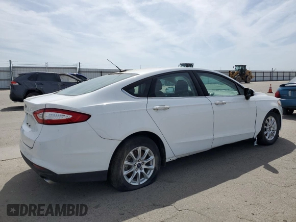 2016 Ford Fusion S with VIN 1FA6P0G76G5123135, listed as a Copart auction lot 54188755 with 21,653 mi miles and Clean Title. Bid and sale history available at carsss.com. Image 3.