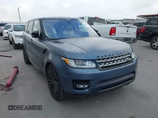 2017 Land Rover Range Rover Sport with VIN SALWR2FE4HA131817, listed as a IAAI auction lot 42215663 with 96,017 mi miles and . Bid and sale history available at DreamBid. Image 1.
