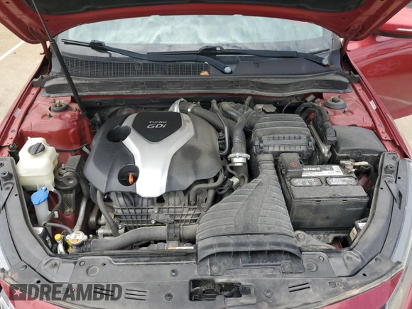 2013 Kia Optima SX with VIN 5XXGR4A63DG208778, listed as a Copart auction lot 57439155 with 169,726 mi miles and Salvage title. Bid and sale history available at DreamBid. Image 11.