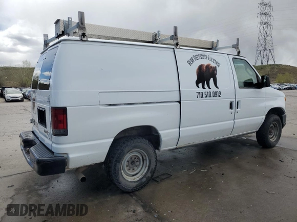 2012 Ford Econoline Cargo Super Duty Commercial z VIN 1FTSE3EL6CDA32009, wystawiony jako Copart lot #54269735 z przebiegiem 323 928 mil mil oraz Szkoda całkowita • Salvage title. Historia ofert i sprzedaży dostępna na DreamBid. Obrazek 3.