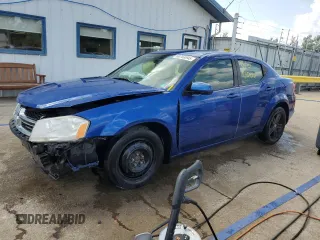 2012 Dodge Avenger SXT with VIN 1C3CDZCB5CN177710, listed as a Copart auction lot 60703945 with 184,031 mi miles and Salvage title. Bid and sale history available at DreamBid. Image 1.