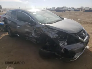 2022 Nissan Murano S z VIN 5N1AZ2AS1NC125855, wystawiony jako Copart lot #77483294 z przebiegiem Nie podano mil oraz Szkody całkowita. Historia ofert i sprzedaży dostępna na DreamBid. Obrazek 4.
