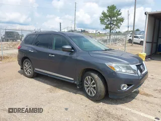2014 Nissan Pathfinder Platinum z VIN 5N1AR2MN1EC734966, wystawiony jako IAAI lot #42407058 z przebiegiem 99 998 mil mil oraz . Historia ofert i sprzedaży dostępna na DreamBid. Obrazek 1.