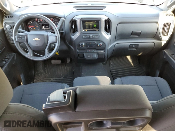 2019 Chevrolet Silverado 1500 Custom with VIN 1GCRYBEH8KZ372128, listed as a Copart auction lot 61106394 with 24,289 mi miles and Salvage Title. Bid and sale history available at DreamBid. Image 8.