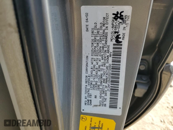 2002 Lexus RX 300 with VIN JTJHF10U220272060, listed as a Copart auction lot 69142344 with 204,264 mi miles and Salvage Title. Bid and sale history available at carsss.com. Image 15.