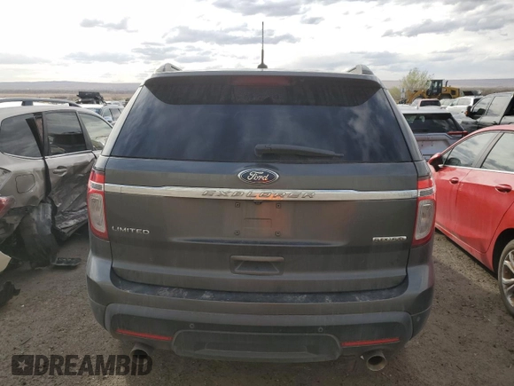 2015 Ford Explorer Limited with VIN 1FM5K7F85FGB49960, listed as a Copart auction lot 48563715 with 148,157 mi miles and Salvage Title. Bid and sale history available at carsss.com. Image 6.
