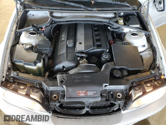 2002 BMW 3 Series 330Ci with VIN WBABS53402JU88908, listed as a Copart auction lot 44438855 with 87,225 mi miles and Salvage Title. Bid and sale history available at DreamBid. Image 11.