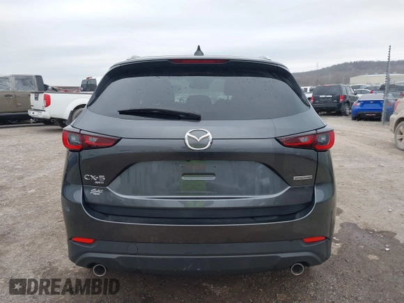 2023 Mazda CX-5 2.5 S Premium Plus Package with VIN JM3KFBEM2P0163054, listed as a IAAI auction lot 41642461 with 18,508 mi miles. Bid and sale history available at carsss.com. Image 16.