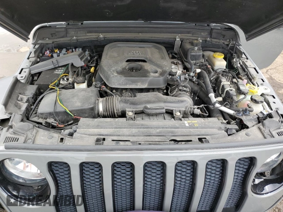 2019 Jeep Wrangler Unlimited Sport S with VIN 1C4HJXDN7KW685659, listed as a Copart auction lot 58549885 with 62,831 mi miles and Clean title. Bid and sale history available at DreamBid. Image 11.