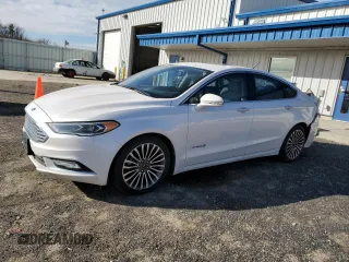 2017 Ford Fusion Hybrid Titanium with VIN 3FA6P0RU9HR375561, listed as a Copart auction lot 49158965 with 156,263 mi miles and Non repairable. Bid and sale history available at DreamBid. Image 1.