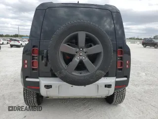 2025 Land Rover Defender S with VIN SALEJ7EX9S2366119, listed as a Copart auction lot 41674105 with 3,519 mi miles and Salvage title. Bid and sale history available at DreamBid. Image 6.