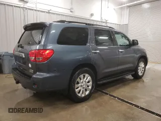 2008 Toyota Sequoia Platinum with VIN 5TDBY67A38S015135, listed as a Copart auction lot 80866114 with 315,842 mi miles and Clean Title. Bid and sale history available at carsss.com. Image 3.