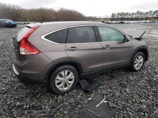 2014 Honda CR-V EX with VIN 2HKRM4H55EH668809, listed as a Copart auction lot 52352685 with 96,409 mi miles and Salvage Title. Bid and sale history available at carsss.com. Image 3.