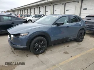 2022 Mazda CX-30 2.5 S Carbon Edition with VIN 3MVDMBCL8NM404710, listed as a Copart auction lot 55116964 with 11,443 mi miles and Salvage Title. Bid and sale history available at carsss.com. Image 1.
