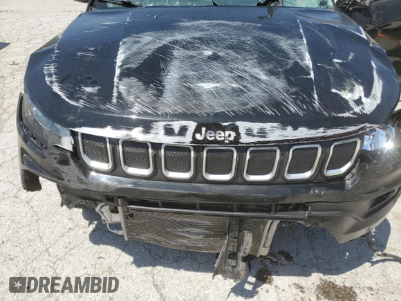 2022 Jeep Compass Latitude с VIN 3C4NJDBB2NT113273, выставлен на аукционе Copart как лот 57919215 с пробегом 57 901 миль миль и Списание • Salvage title. История ставок и продаж доступна на DreamBid. Изображение 12.