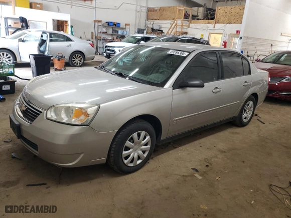 2006 Chevrolet Malibu LS w/1LS with VIN 1G1ZS51F36F154198, listed as a Copart auction lot 49395365 with 73,764 mi miles and Clean Title. Bid and sale history available at carsss.com. Image 1.