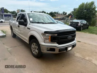 2020 Ford F-150 XL with VIN 1FTEX1C50LKF57904, listed as a Copart auction lot 63853915 with 151,222 mi miles and Clean title. Bid and sale history available at DreamBid. Image 1.