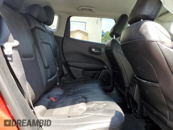2017 Jeep Compass Latitude with VIN 3C4NJDBB3HT660606, listed as a Copart auction lot 60023685 with 80,526 mi miles and Salvage title. Bid and sale history available at DreamBid. Image 11.