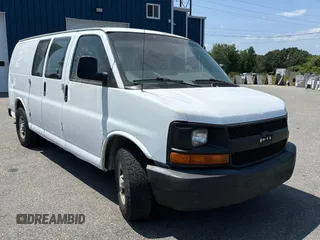 2007 Chevrolet Express Cargo with VIN 1GCFH15T171175079, listed as a Copart auction lot 67054815 with 76,046 mi miles and Clean title. Bid and sale history available at DreamBid. Image 1.