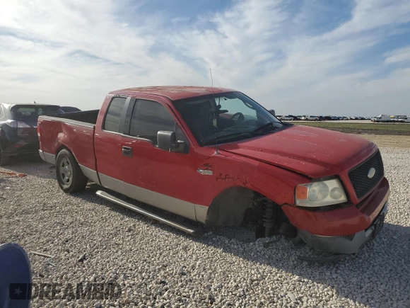 2006 Ford F-150 STX with VIN 1FTRX12W06FA10978, listed as a Copart auction lot 48553435 with 0 mi miles and Salvage Title. Bid and sale history available at carsss.com. Image 4.