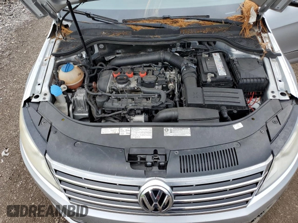 2013 Volkswagen CC Lux with VIN WVWRP7AN3DE510860, listed as a Copart auction lot 73720834 with 54,166 mi miles and Salvage Title. Bid and sale history available at carsss.com. Image 12.