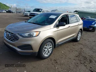 2021 Ford Edge SE with VIN 2FMPK4G90MBA19667, listed as a IAAI auction lot 42215758 with 27,496 mi miles and . Bid and sale history available at DreamBid. Image 17.
