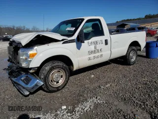 2012 Ford F-250 XL with VIN 1FTBF2A62CEB65027, listed as a Copart auction lot 87708765 with 119,132 mi miles and Salvage title. Bid and sale history available at DreamBid. Image 1.