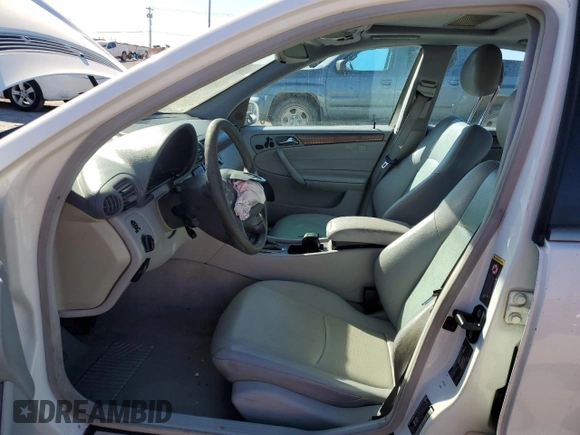 2003 Mercedes-Benz C 230/260/280/320 with VIN WDBRF64J53F423782, listed as a Copart auction lot 46459155 with Not Provided miles and Salvage Title. Bid and sale history available at DreamBid. Image 7.
