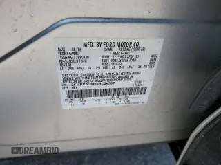 2016 Ford Edge SE with VIN 2FMPK4G98GBC24397, listed as a Copart auction lot 57903555 with 79,153 mi miles and Salvage title. Bid and sale history available at DreamBid. Image 13.