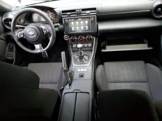 2023 Toyota GR86 with VIN JF1ZNBB13P9752636, listed as a Copart auction lot 80724274 with 16,350 mi miles and Salvage Title. Bid and sale history available at carsss.com. Image 8.