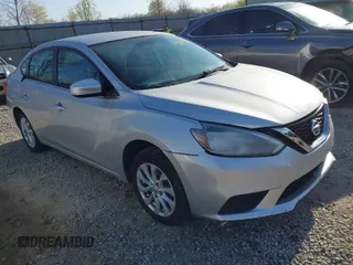 2019 Nissan Sentra SV z VIN 3N1AB7AP2KY258096, wystawiony jako IAAI lot #42000952 z przebiegiem 118 622 mil mil oraz . Historia ofert i sprzedaży dostępna na DreamBid. Obrazek 1.