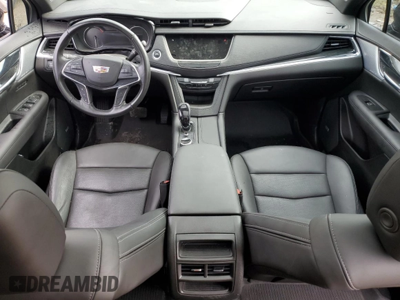 2023 Cadillac XT5 AWD Premium Luxury with VIN 1GYKNDR44PZ132363, listed as a Copart auction lot 78950724 with 12,462 mi miles and Salvage Title. Bid and sale history available at DreamBid. Image 8.