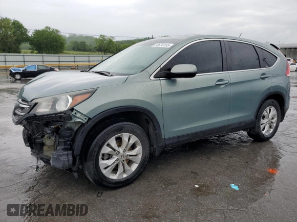 2012 Honda CR-V EX z VIN 2HKRM4H57CH612819, wystawiony jako Copart lot #53676155 z przebiegiem 134 657 mil mil oraz Szkoda całkowita • Salvage title. Historia ofert i sprzedaży dostępna na DreamBid. Obrazek 1.